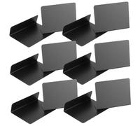 ELAYARD 12Pcs Mini Blackboard Food Labels Multifunctional Chalkboards for Buffet Party Table Signs Writing Message Boards with Stable Standing Design