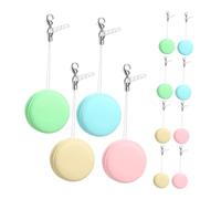 ELAYARD 12pcs Mobile Phone Screen Cleaner and Car Screen Cleaner Set for Electronic Devices Portable Multi-color Round Cleaning Pads Suitable for Phones, Glasses, and Laptops