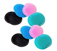 ELAYARD 12PCS Multi Color Plastic Massage Hair Combs for Scalp Stimulation and Household Hairbrush for Home and Salon Use Portable Styling Brushes in Dark Blue Pink Green and Black