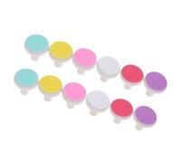 ELAYARD 12Pcs Nail Trimmer Replacement Pads Colored Fine Grinding Heads Safe Nail File Pads for Newborns Ergonomic Design Prevents Injury
