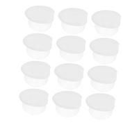 ELAYARD 12pcs Silicone Lip Brush Covers Dustproof Makeup Brush Sleeves Practical Protector Caps for Easy Storage Reusable Space-saving for Travel and Outdoor Use