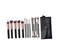 ELAYARD 14pcs Makeup Brush Professional Eyeshadow Face Handles Easy to Clean No Waste for Makeup Application and Blending Great Beauty Enthusiasts