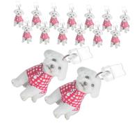 ELAYARD 15pcs Dog Charm Dustproof Charging Port Plugs Protective Phone Dust Plugs for Devices Cute Anti-dust Port Protectors Stylish Decorative Smartphone Accessory