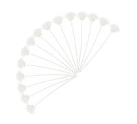 ELAYARD 15pcs Flower Aroma Diffuser Replacement Sticks PE Material Faux Fragrance Refill for Essential Oil Scent Diffuser in Living Bedroom Office