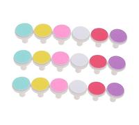 ELAYARD 18pcs Baby Nail Grinding Heads and Infant Nail File Pads Replacement Set Accessories for Mixed Color 3 Sets