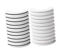 ELAYARD 2 Boxes Self-adhesive Lash Glue Strips Strips with Transparent Black Options Secure Hold Eyelash Tape for False Lashes and Makeup Tools