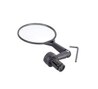 ELAYARD 2 Pcs Lightweight Bike Rear View Mirrors Rotating Wide Angle Handlebar Mirrors for Mountain and Road Bicycles Scratch Resistant Convex Lens