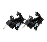 ELAYARD 2 Pcs Zinc Alloy Marine Compression Lever Lock Flush Latch with Key for Industrial Equipment Cabinets and Metal Boxes, Adjustable Cabinet Door Lock Set