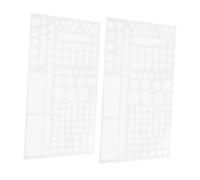 ELAYARD 2 Sheets Light Blocking Stickers LED Dimming Stickers for Home Appliance Electronics Light Blackout Tape Lamp Control Panel