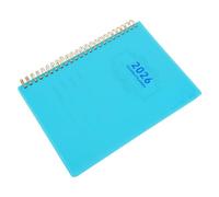 ELAYARD 2026 Daily Schedule Planner A5 Weekly and Monthly Calendar Journal, Green Waistband, Time Management Organizer for Office and School Use