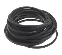 ELAYARD 20Pcs 2Mm Square Rubber Cassette Drive Belts Compatible with Recorder and Cassette Tape Players, Replacement Belts for Dvd Players and Voice Recorders, Suitable for Audio Equipment