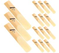 ELAYARD 20pcs Alto Saxophone Reeds Eb Clarinet Reeds for Beginners Students Educators Sturdy Craftsmanship Reliable Tone Stability for Practice and Performance
