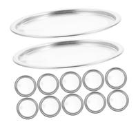 ELAYARD 20pcs Aluminum Can Covers Wide Mouth Soda Can Lids Leakproof Sealing Caps for Beverage Storage Freshness Preservation Compatible