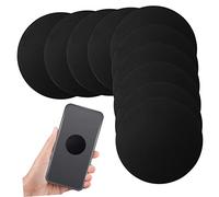 ELAYARD 20pcs Black Magnet for Magnetic Phone Bracket Disc Adhesive Phone Metal Sticker Patch Metal Plate Accessories for Vacuum Magnetic Holder and Holder for Cars Air Vent