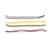 ELAYARD 20pcs DIY Doll Eyelashes Black Brown Tea Gold Doll Figure Accessories for Craft Supplies