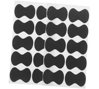 ELAYARD 20Pcs EVA Guitar Pick Grips Non Slip Self Adhesive Plectrum Grip Stickers for Acoustic Guitar Picks Prevent Dropping Comfortable Thin