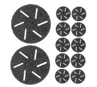 ELAYARD 20Pcs Foot File Replacement Rollers Heads Electric Foot Grinder Refills for Dead Skin Removal Ergonomic Round Grinding Tool for Smooth Feet Care at Home Travel