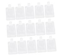 ELAYARD 20pcs Hanging Travel Wash Bag Lotion Squeeze Pouches Disposable Shampoo Bottles for Outdoors
