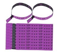 ELAYARD 20pcs Purple VIP Wristbands Party Bracelets for Events Concerts Festivals Weddings Streamlined Entry and Distinct Social Event Bands