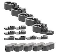ELAYARD 20pcs Vertical Blind Chain Connectors with Pom Beaded Chains Blinds Accessories Repair Kit for Window Louvers Easy Installation and Secure Replacement