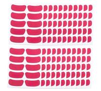 ELAYARD 22 Sheets Sports Eye Stickers Writable Under Eye Strips for Baseball Softball Athletes Moisture Resistant Face Decals