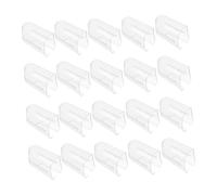 ELAYARD 24Pcs Toothbrush Head Covers Travel Toothbrush Caps for Electric Toothbrushes Dustproof Hygienic Toothbrush Protection Easy Clean Design Portable Toothbrush Accessories