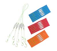ELAYARD 25pcs Carp Baits Trap Fishing Hook Cage Spring Feeder with Pe Metal Silicone Foam Materials Versatile Application Sensitive Hook Setup for Outdoor Use on Rivers