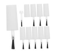 ELAYARD 25pcs Gel Nail Polish Brush Replacement with Shedding-resistant Soft Bristles Detailed Brush Head for Smooth Even Application Fingernails Suitable for Dip Powder and Liquid Gel