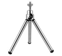 ELAYARD 26cm Mini Retractable Fishing Lamp Tripod Stand Holder for Night Fishing, Portable Compact Light Bracket Suitable for Outdoor Use
