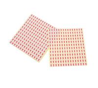 ELAYARD 2700 Pcs Red Small Arrow Stickers Self-Adhesive Rework Labels for Marking and Organizing Unqualified Products in Offices Schools and Warehouses
