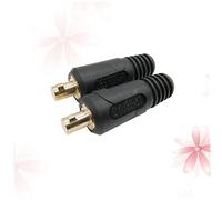 ELAYARD 2Pc Welding Soldering Quick Connector Plug Electrical Fittings for Reliable Welding Equipment Connections