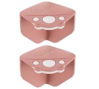 ELAYARD 2pcs Anti-Collision Window Corner Protector Silicone Safety Guard for Plastic Steel Windows Frames Deformation Resistant Cushion Impact Triangle Shape for Home Protection
