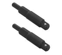 ELAYARD 2pcs Automotive Air Conditioning Ratchet Wrench Screw Driver Adapter for Refrigeration Repair Durable Construction with Precision Engineering and Reliable Grip for HVAC Valve