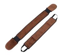 ELAYARD 2pcs Bath Towel Back Applicator Long Handle Shower Scrubber Lotion Applicator Band for Elderly