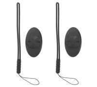 ELAYARD 2pcs Bike Phone Mount Adapter with Non-slip Adhesive Base for Cycling Computers, Compatible with Garmin Edge Gps, Oval Handlebar Holder for Commuter and Mountain Bikes