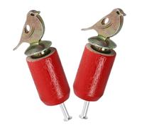 ELAYARD 2pcs Bird Whistle Hand Twist Wooden Bird Call Noise Maker for Educational Skill Development Party Favors with Clear Realistic Sound