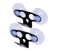 ELAYARD 2pcs Car Radar Suction Holder with Strong Suction Cup Bracket for Windshield Mount Secure Grip for Self Driving Devices and GPS Navigation in Cars