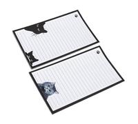 ELAYARD 2pcs Cute Cat Note Stickers Tearable Memo Pads for School Supplies and Office Desk Accessories Small Writable with Charming Cat Design Versatile Use Refrigerators and Smooth