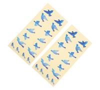 ELAYARD 2pcs Electric Guitar Fingerboard Stickers Assorted Color Ultra-thin Decals for Fretboard Decoration Covering Scratches Easy to Apply and Remove