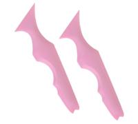 ELAYARD 2pcs Eyeliner Stencils Silicone Eyeliner Makeup Guide Eyebrow Template