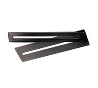ELAYARD 2pcs Fingerboard Guards Fretboard Fret Protector for Guitar Bass Luthier Tool Hard Flexible Black Strips for Polishing Filing and Fret Removal Protection