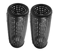 ELAYARD 2pcs Fish Trap Net with Anti-escape Mesh for Crawfish Shrimp Fishing Portable Lightweight Reusable Bait Trap Cage for Eels Loaches and Various Water Species Outdoor Use