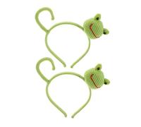 ELAYARD 2pcs Fun Headband Crochet Headbands for Women Vintage Big Eyes Adorable Makeup Accessory