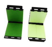 ELAYARD 2pcs Guitar String Cleaner with Fretboard Cloth, Deep Green and Light Green Instrument Cleaning Tool for Acoustic and Electric Guitars