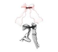 ELAYARD 2pcs Hair Clips Gauze Bowknot Duckbill Clips for Women Elegant Headdress Accessories with Random Color and Stylish Hairpin for Various Occasions Random Color