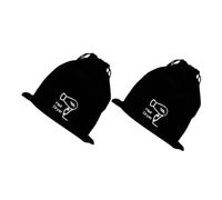 ELAYARD 2pcs Hair Dryer Travel Bags Drawstring Velvet Storage Pouch for Hair Styling Tools Lint Material Organizer for Home Hotel Business Trips Secure Closure Spacious Interior
