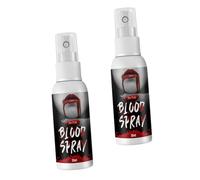 ELAYARD 2pcs Halloween Makeup Fake Blood Spray Plasma Props Liquid Blood for Parties Washable Artificial Plasma Horror Prop for Cosplay