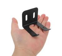 ELAYARD 2pcs Heavy Duty Garage Brackets for Shelves Wall Mount Utility Hooks and Shelving Track Organizer for Garden Tools Weather Resistant Metal Storage Rack for Shed Workshop and Garage