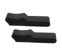 ELAYARD 2pcs Heavy Duty Rubber Toggle Latch with Steel Keeper Flexible Vibration Dampening Draw Latch for Engine Hoods Toolboxes and Car Hasps Durable Rubber Hood Catch