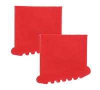 ELAYARD 2pcs Ladder Boots Rubber Foot Covers for Telescoping Ladder Stabilizer Wide Base Non Slip Protective Caps for Enhanced Grip and Stability Multi Purpose for Indoor and Outdoor Use